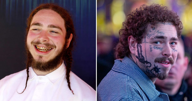 Post Malone Says He Got All Of His Face Tattoos Because Hes Insecure
