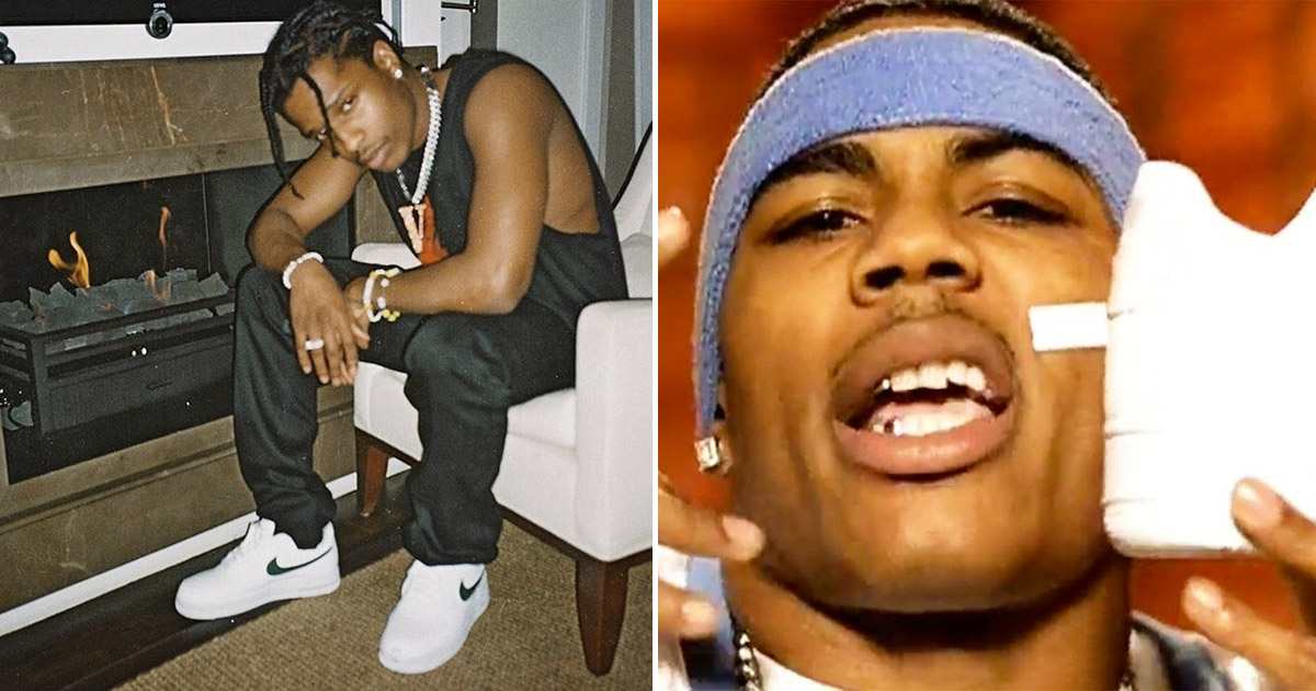 rappers wearing air force ones