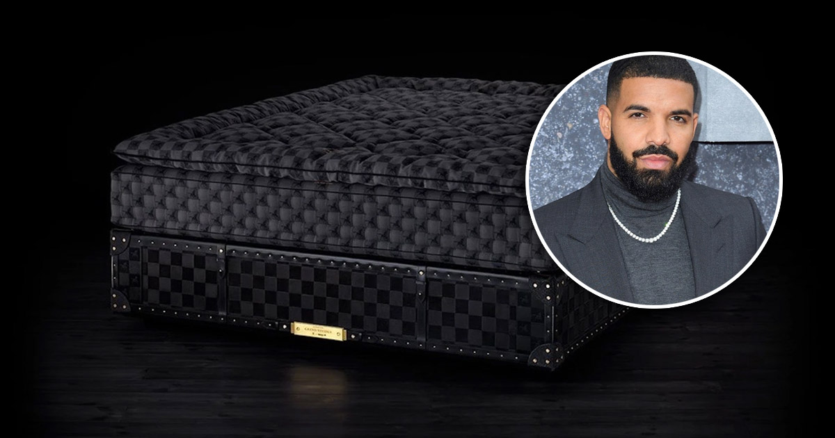 Drake's Bed Is Absurdly Extra & Extremely Expensive