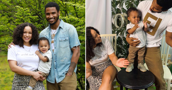 Trey Songz Shows Love to Baby Mama on Son Noah's 1st Birthday (PHOTOS)