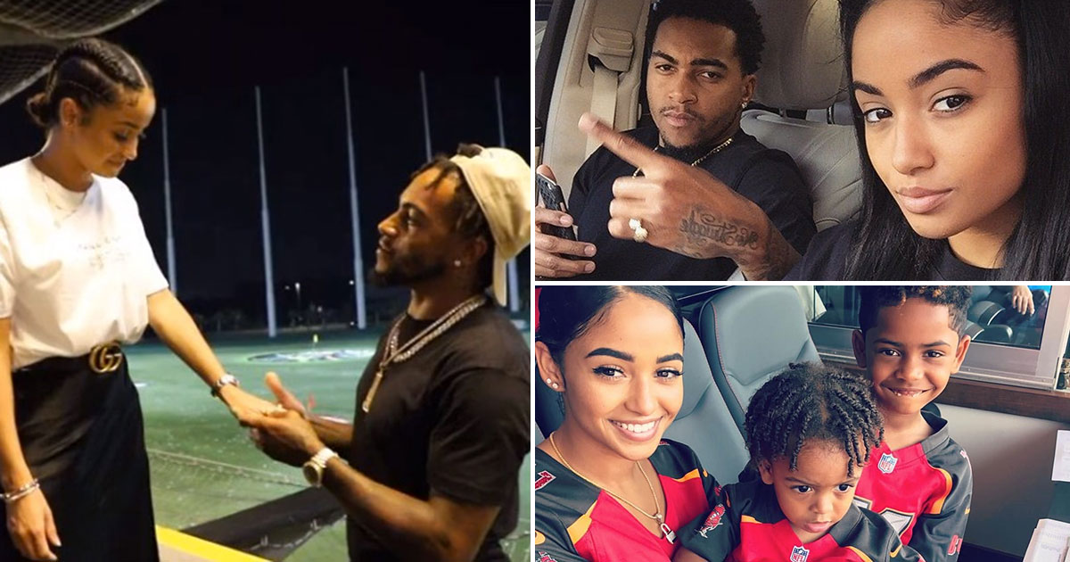 NFL Star DeSean Jackson Proposes to Longtime Girlfriend & Mother of His ...