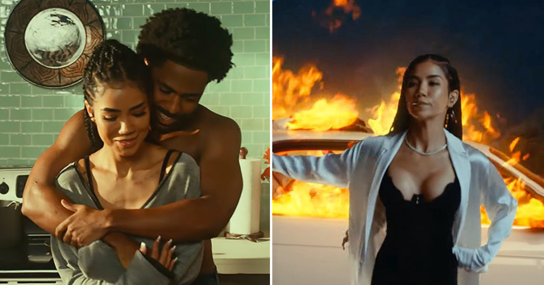 Big Sean, Jhené Aiko Recreate Scenes From Black Movies In 