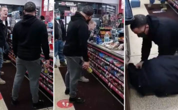 WATCH: Black Man Smacks the Life Out of White Guy With Twisted Tea Can for Repeatedly Saying N-Word