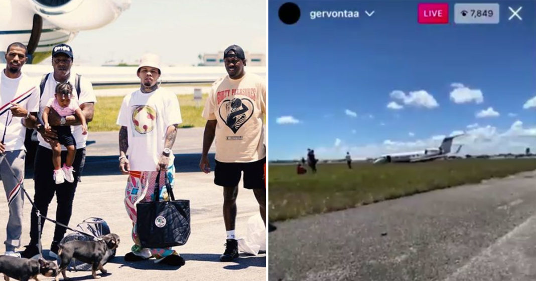 Gervonta Davis Goes on Instagram Live After Private Jet Crashes